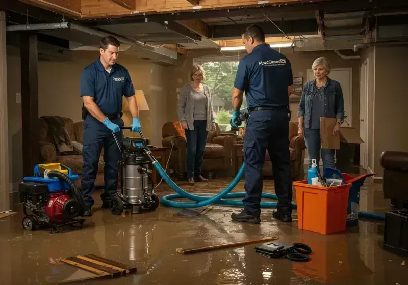 Basement Water Extraction and Removal Techniques process in Sandusky County, OH